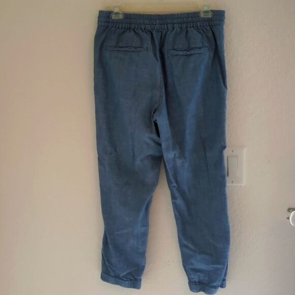 J. Crew Point Sur Seaside Chambray Jogger Pants - Picture 9 of 12